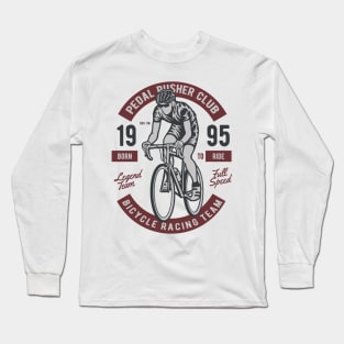 Riding Bicycle Long Sleeve T-Shirt